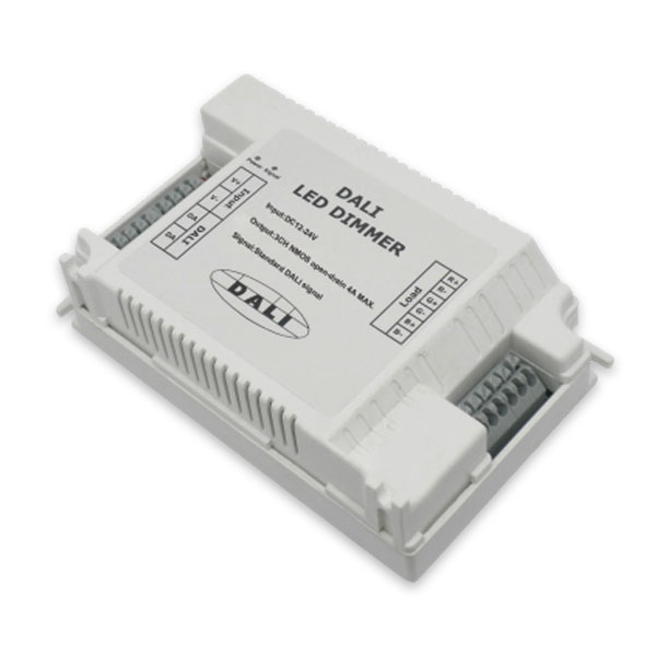 LN-DALIDIMMER-3CH-DCxV 3 Channel DALI Low Voltage RGB Dimmer, DALI Extension Controller